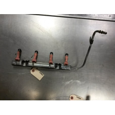 110F007 Fuel Injectors Set With Rail For 12-18 Toyota Prius C  1.5